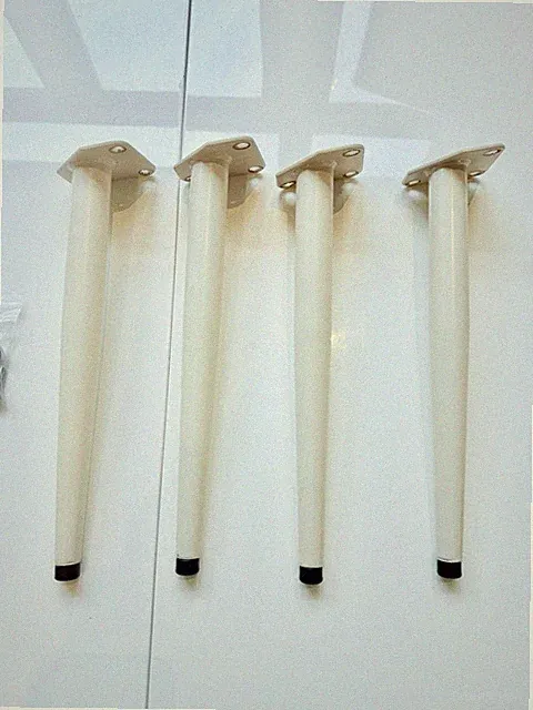Hocker, Couchtisch, Stuhlbeine x 4 30 cm creme