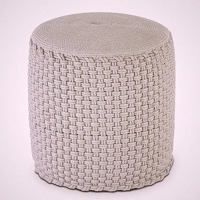 Hocker Sitzhocker Merino Pouf indoor outdoor ø40 H45cm Sitzpouf nachfüllbar