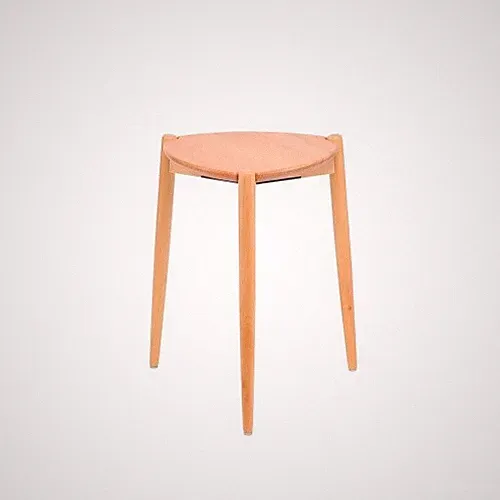 Hocker Stuhl Stapelhocker Holzhocker Holz Sitz Bank V-förmig Partyhocker YVES