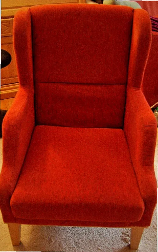 Höffner Ohrensessel Model Smart Marea Orange Terra Sessel