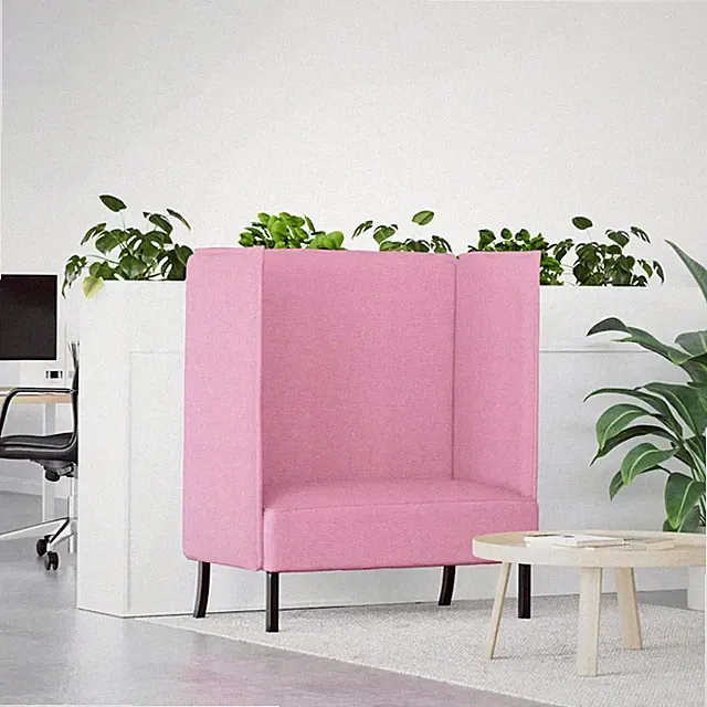 Hoher Rücken Sofa 101cm Stoff Kompaktes Moderne Sitzmöbel Zweisitzer vidaXL