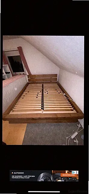 Holz bett