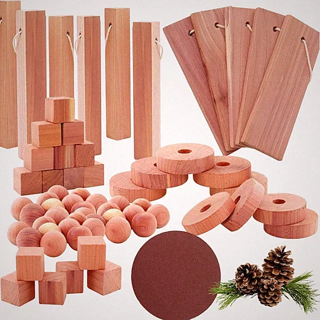 Holz-Mottenschutz für Kleiderschrank, natürliche Mottenfalle, Kleidermotte, i...