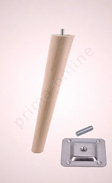 ✅ Holz Schrank beine Massivholz Schräg, gerade Konisch Möbelfüße Möbelbeine DIY