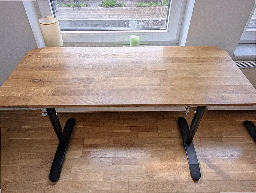 Holz Schreibtisch von Höffner