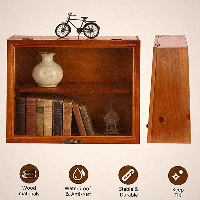 Holz Vitrine Sammlerkasten Sortierkasten Sammlervitrine Schaukasten Modellbahn