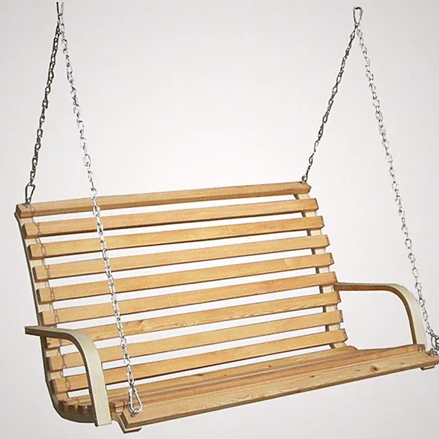 Holzbank Hollywoodschaukel Bank Hollywood Schaukel Swingbank Hartholz Sitzbank