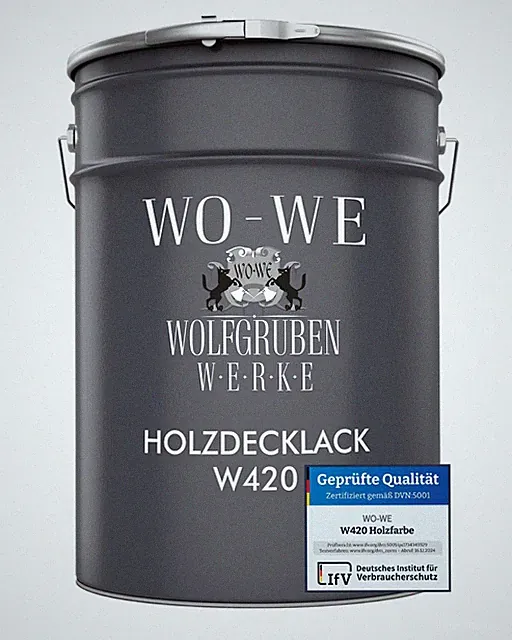 Holzfarbe Wetterschutzfarbe Holzlack Holzdeckfarbe Holzschutzlack Farbe 1-20L