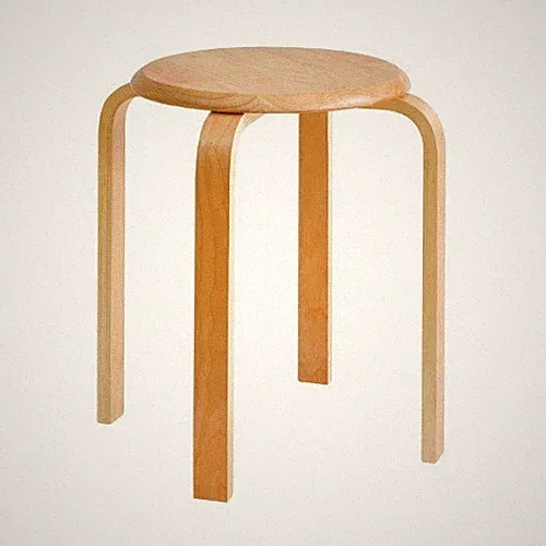 Holzhocker Stapelbar Massivholz Hocker Sitzbank Holz Hocker Kreativer Hocker...