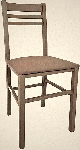 Holzstuhl Bunt Kochen Halle Gepolstert Kunstleder Design Neu Haus Moderner