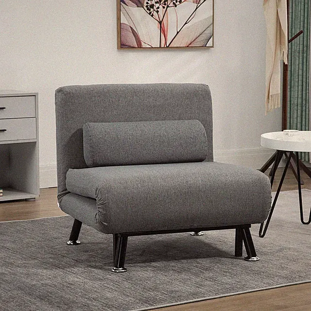 HOMCOM Klappbett Schlafsessel Gästebett Schlafsofa Faltmatratze Bett