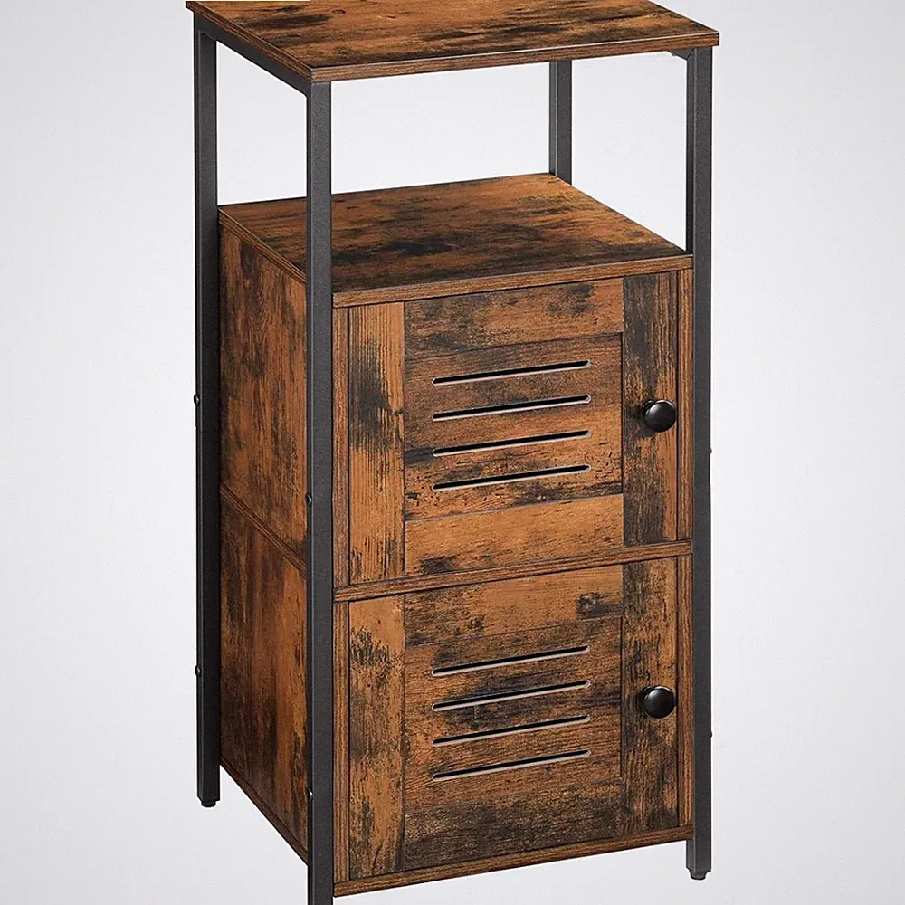 HOOBRO Badezimmerschrank Beistellschrank Badschrank Nachttisch Kommode Sideboard