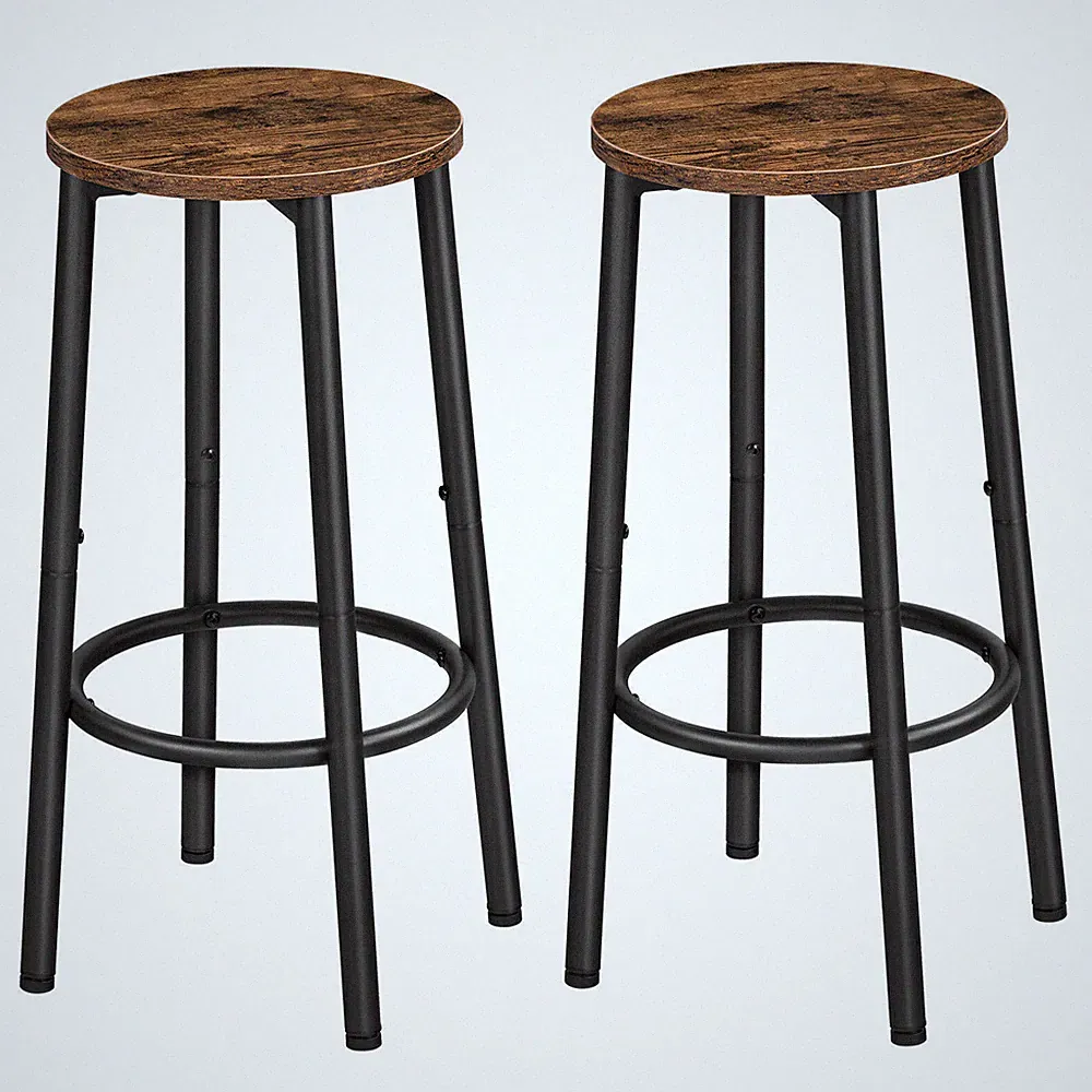 HOOBRO Barhocker 2er-Set Barstuhl für die Küche für Restaurant Küche Bar