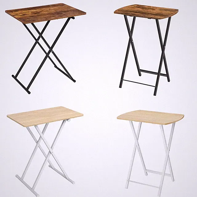 HOOBRO Beistelltisch Klappbar Sofatisch Tablett Tisch Kaffeetisch TV Tray