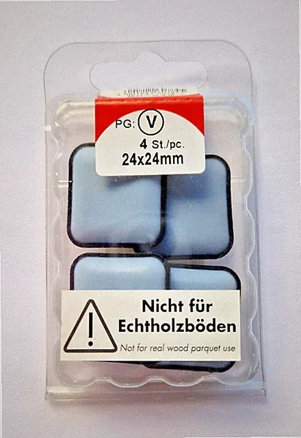 HPTFE Gleiter selbstklebend rund & eckig Möbelgleiter Stuhlgleiter Teflongleiter