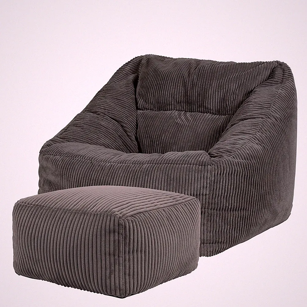 Icon Sitzsack Huge graphite bequemes und stilvolles Design