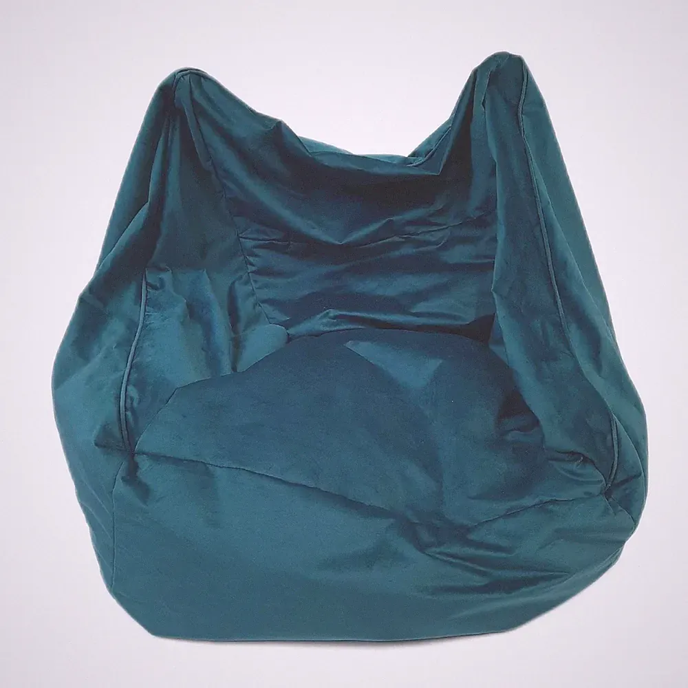 Icon Sitzsack Sitzmöbel Gemütlichkeit Natalia XXL Plüsch Blaugrün Erwachsene beq