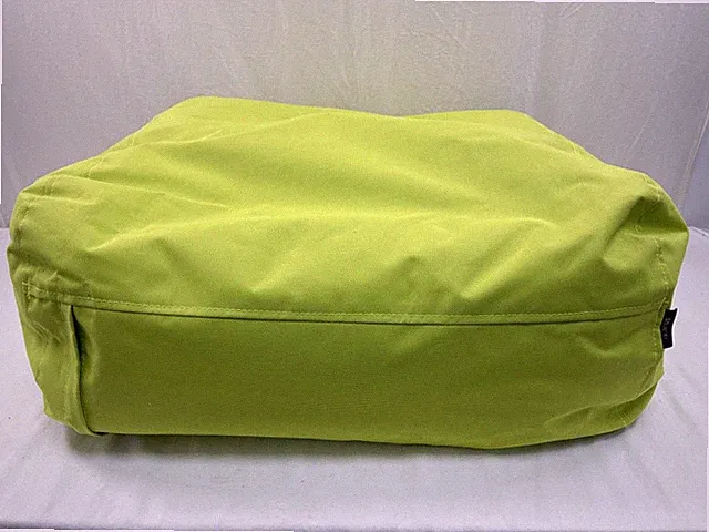 Ikarus Tiko Pouf Sitzkissen Sitzsack Hocker 65x65x30 cm senf grün