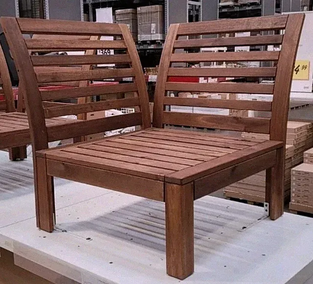 IKEA Äpplarö Eckelement / Sitzelement für draußen Akazienholz NEU&OVP 502.051.79