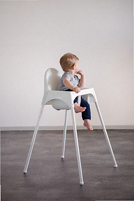 IKEA "ANTILOP" Kinderhochstuhl mobiler Hochstuhl Babystuhl Babyhochstuhl Tablett