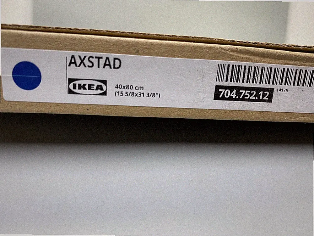IKEA AXSTAD Tür, Matt Blau 40x80 cm Metod 704.752.12 Küchenmöbel Italien