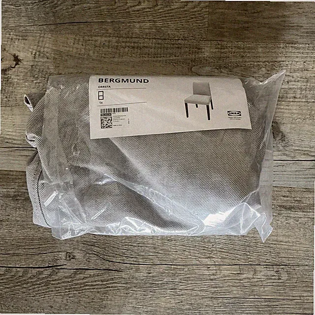 IKEA BERGMUND Schonbezug/Stuhlbezug ORRSTA Grau für IKEA Stuhl BERGMUND