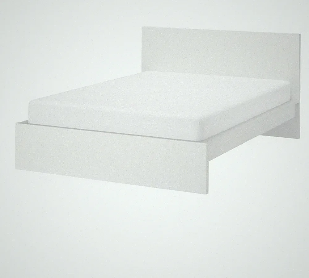 IKEA-Bett mit Matratze zu verkaufen