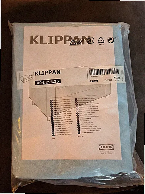 Ikea Bezug Klippan für 2er sofa vissle hellblau OVP