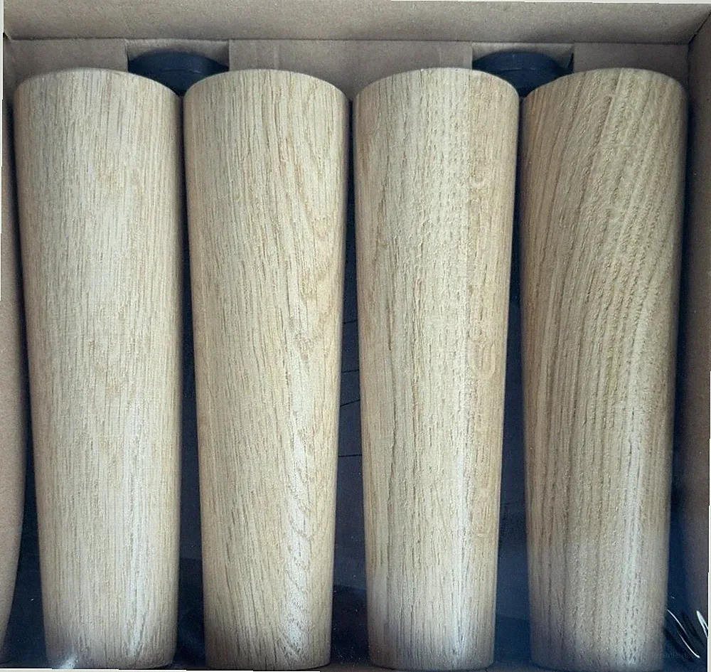 IKEA Brynilen Möbelfüße 20cm Füße 4Stück Eiche 402.996.92 NEU OVP Bettfüße