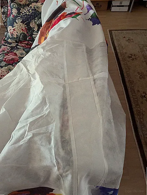 IKEA Ektorp Bezug 2er Sofa Videslund, Bunt, Rose Blumenmuster