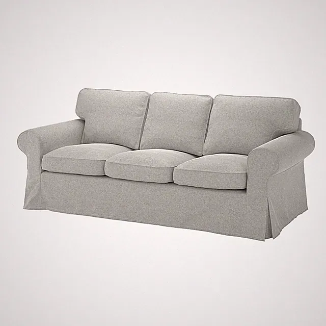 Ikea Ektorp Bezug 3er Sofa NEU OVP Tallmyra schwarz weiß original verpackt