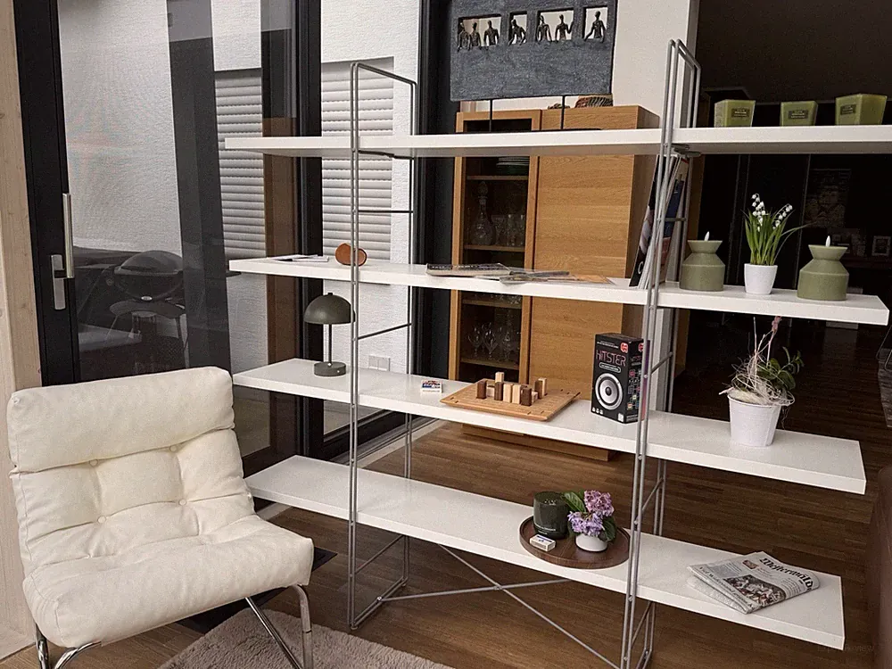 IKEA Enetri Regal Vintage Look Niels Gammelgaard Weiß