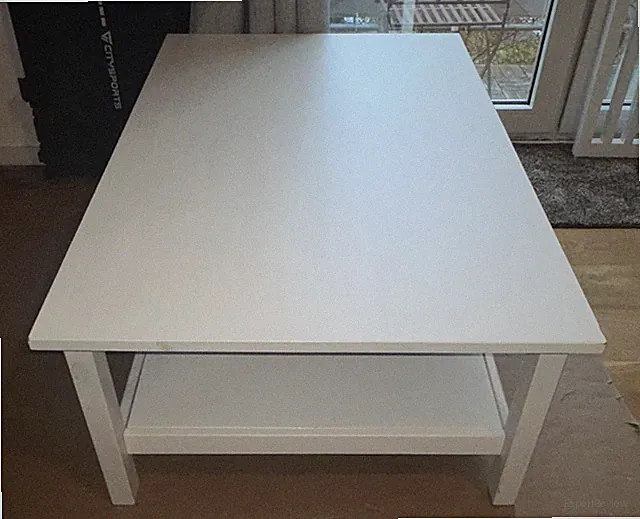 IKEA HEMNES 118x75 Massivholz-Couchtisch