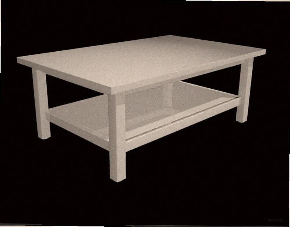 Ikea HEMNES Couchtisch 118 x 75 cm Echtholz weiß sehr guter Zustand