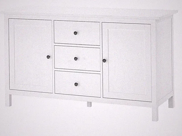 IKEA HEMNES Sideboard Kommode Echtholz Top Zustand Nur kurz für 199,99!!
