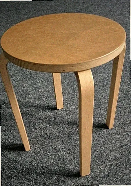 IKEA Holz Hocker FROSTA