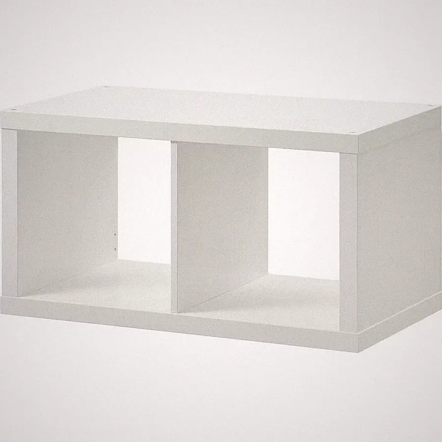 IKEA KALLAX Regal 77x41 cm - Bücherregal Wandregal Aufbewahrung Weiß 77 x 41 cm