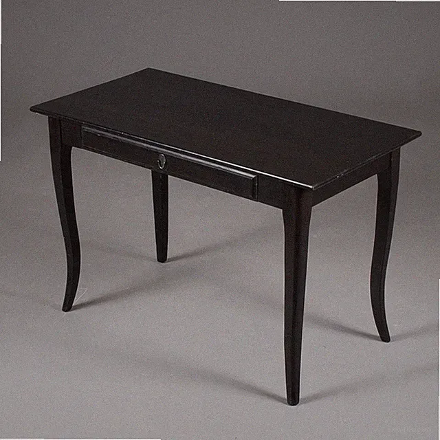 IKEA Leksvik Schreibtisch schwarz lackiert 120x60x75 cm
