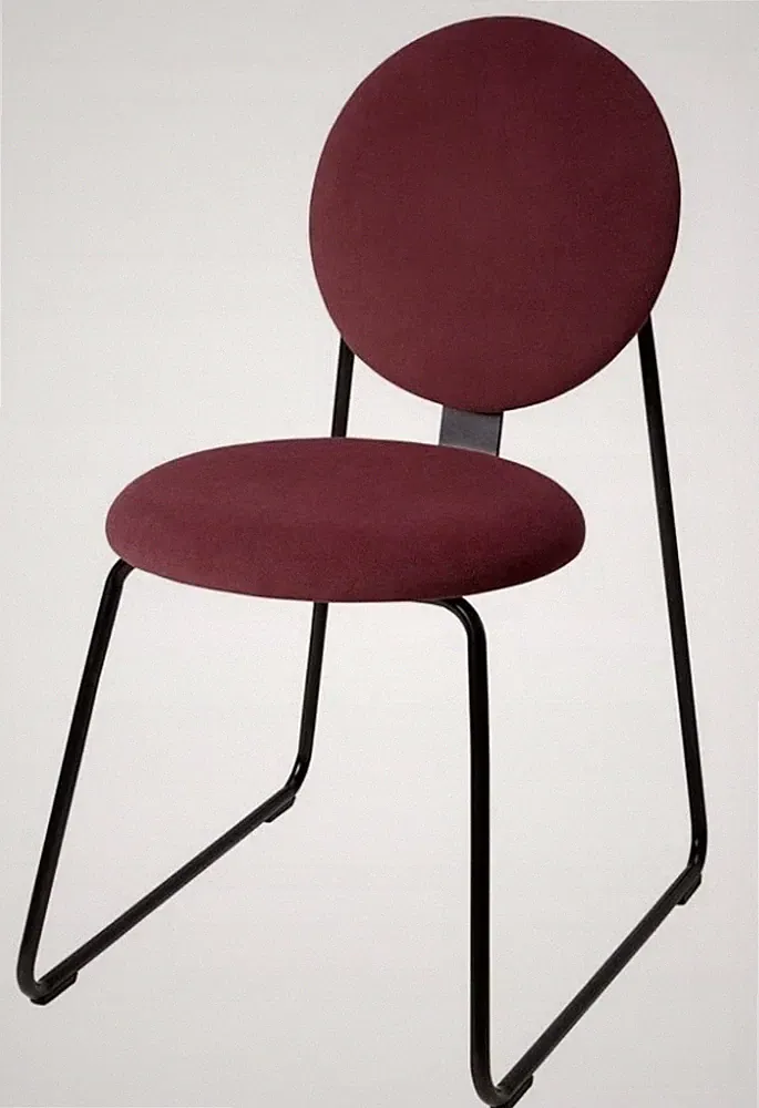 IKEA Månhult Manhult 505.470.50 Polsterstuhl Neu Weinrot OVP