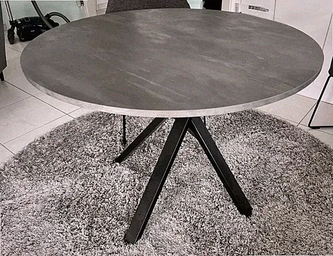 IKEA MARIEDAMM Esstisch Holztisch schwarz