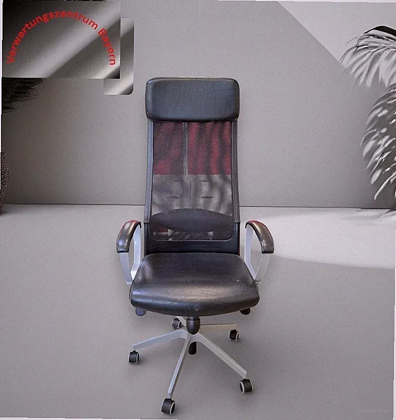 IKEA Markus Drehstuhl Bürostuhl Bürodrehstuhl Stuhl schwarz Büromöbel ds0275