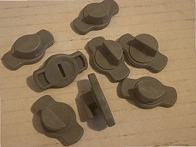 IKEA METOD 124526 SCHRAUB CLIP SCHLOSS BRANDNEU ORIGINALTEILE x 8