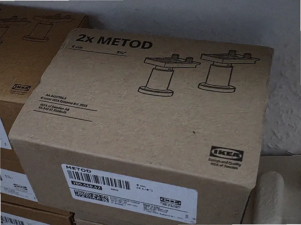IKEA Metod (2x Beine) 10 Packungen Artikelnr. 705.560.67