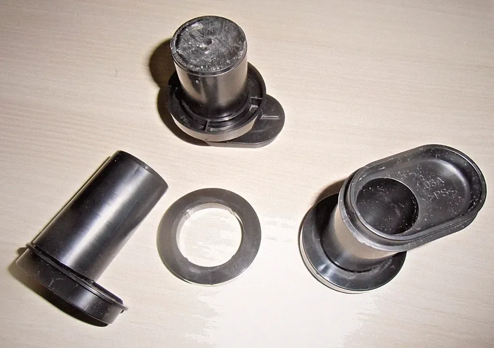 IKEA Metod Füße 3 Stück Ersatzteile 65 mm Möbelfüße