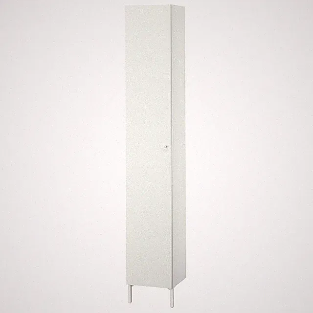 IKEA NYSJÖN Hochschrank weiß 30x190 cm schmal Bad Aufbewahrung Hoch Organizer