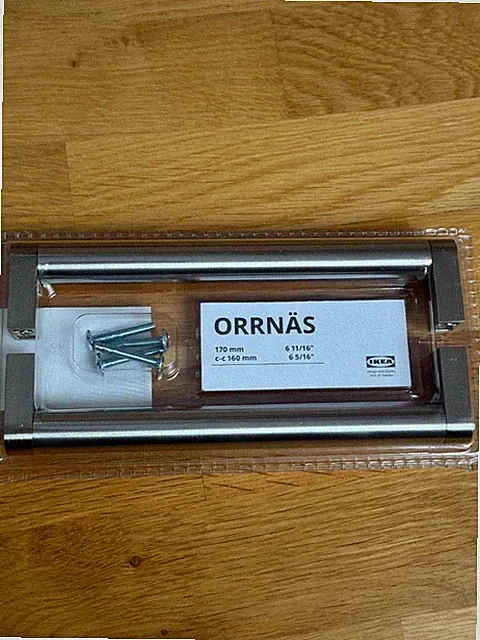 IKEA ORRNÄS 170 mm Griffe Edelstahl Küchengriffe, Griffe, Möbelgriffe