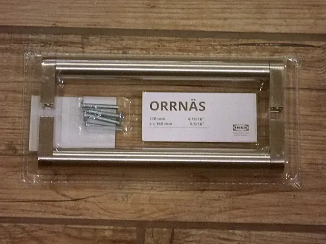 IKEA Orrnäs Griffe 2er Pack 170mm Edelstahl NEU&OVP!