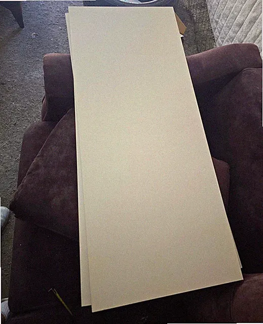 IKEA Regalbretter weiß rechteckig unifarben – 5 Stück