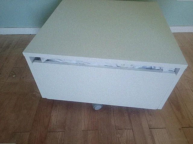 ikea släkt Kasten auf Rollen Aufbewahrung Nachttisch Spielzeugbox