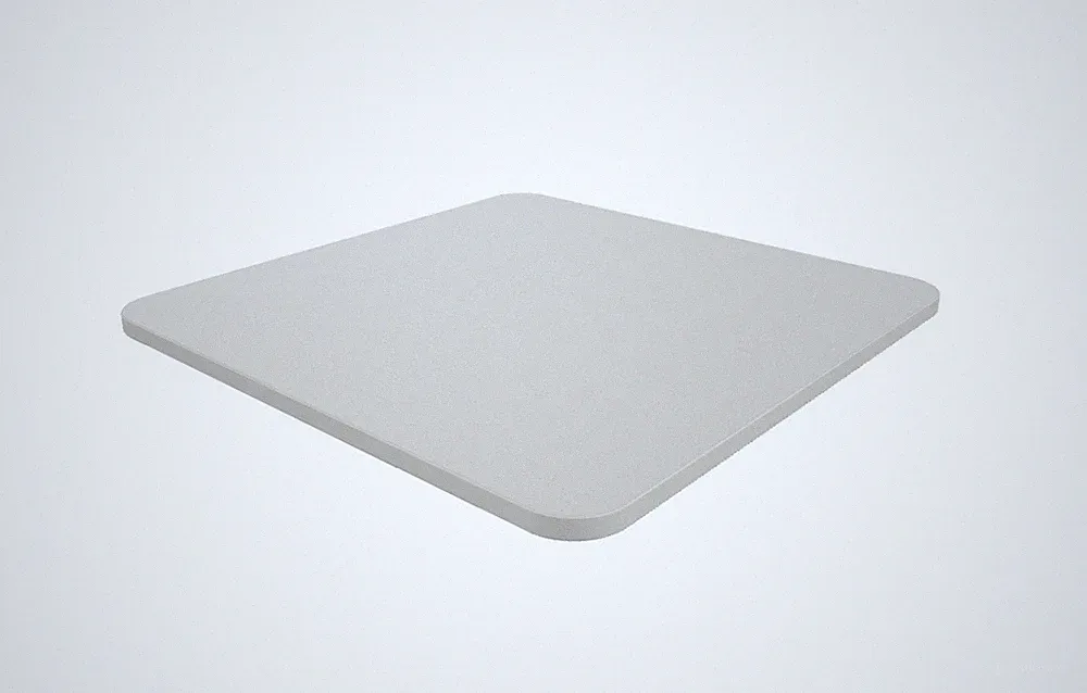 IKEA STENSELE Tischplatte Tisch Schreibtisch Esstisch ohne Fuß 70 x 70 hellgrau